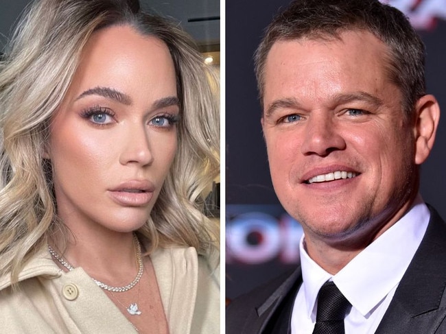 Star reveals Matt Damon one-night stand