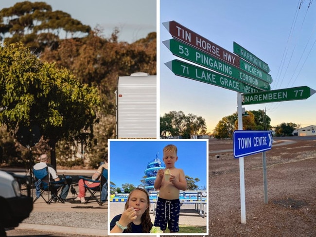 ‘Free’ gimmick has tourists flocking to tiny town. Pictures: Supplied