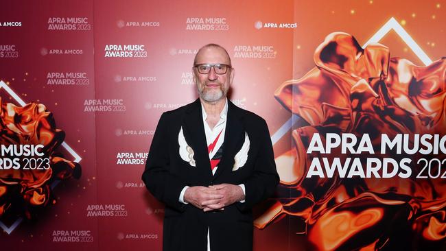 APRA award honoree Colin Hay had the crowd in stitches at the ceremony. Picture: Getty