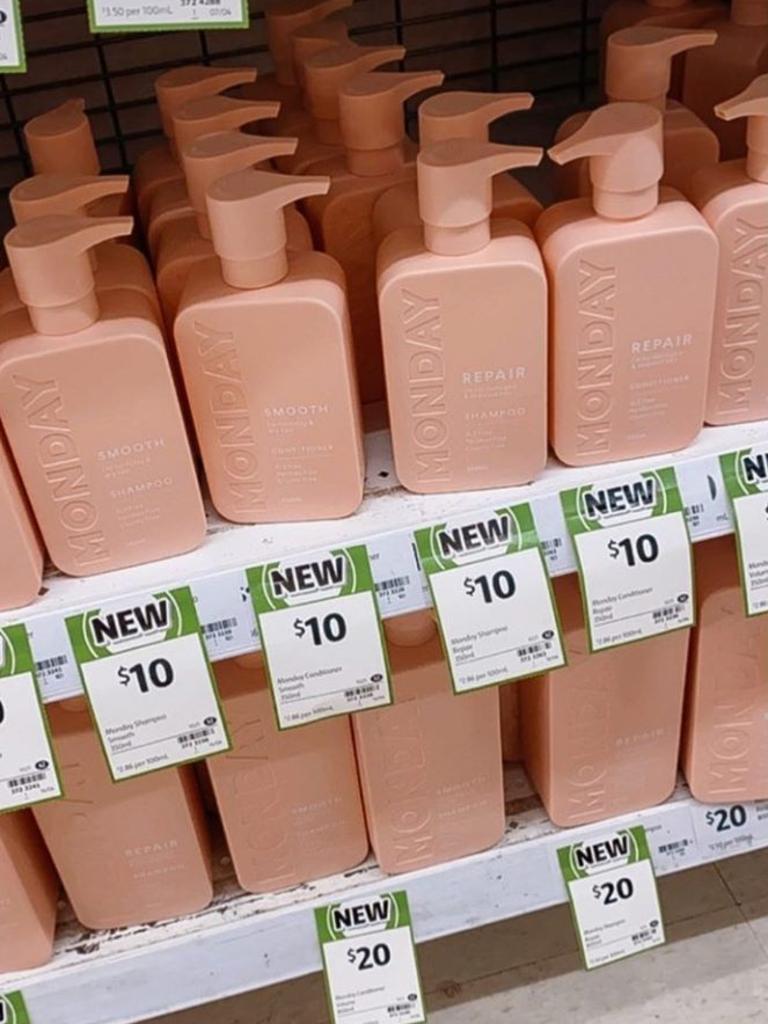Shoppers have been snapping up a new $10 haircare product in Coles. Picture: Instagram