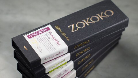 Zokoko's craft chocolate is made on the premises.