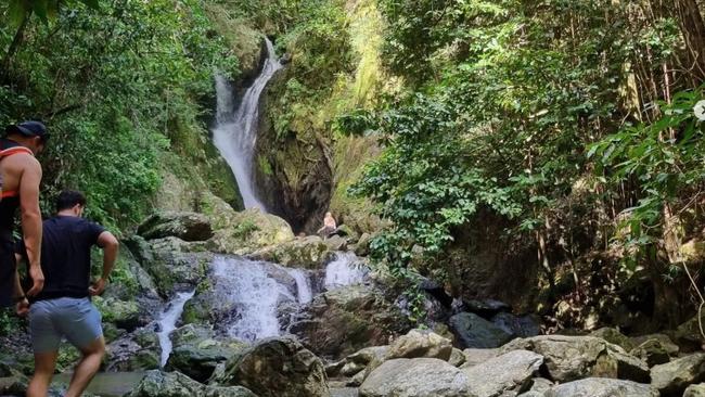 A shot of Fairy Falls in the Redlynch Valley posted by Nautilus Aviation employee Blake Wilson who was killed in a helicopter crash on Monday, August 12. Picture: Instagram