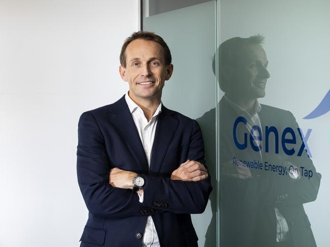 Genex chief executive Craig Francis was looking forward to seeing the Kidston Clean Energy Hub deliver renewable power to the energy grid. Picture: Supplied.
