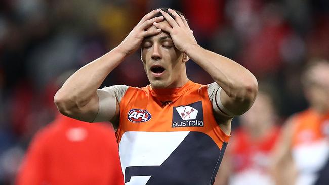 Dylan Shiel’s name continues to be linked to a return to Victoria despite all parties refuting the suggestion. Pic: Getty Images