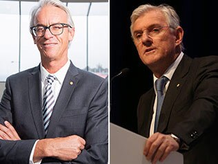 David Gallop and Steven Lowy. Picture Supplied.