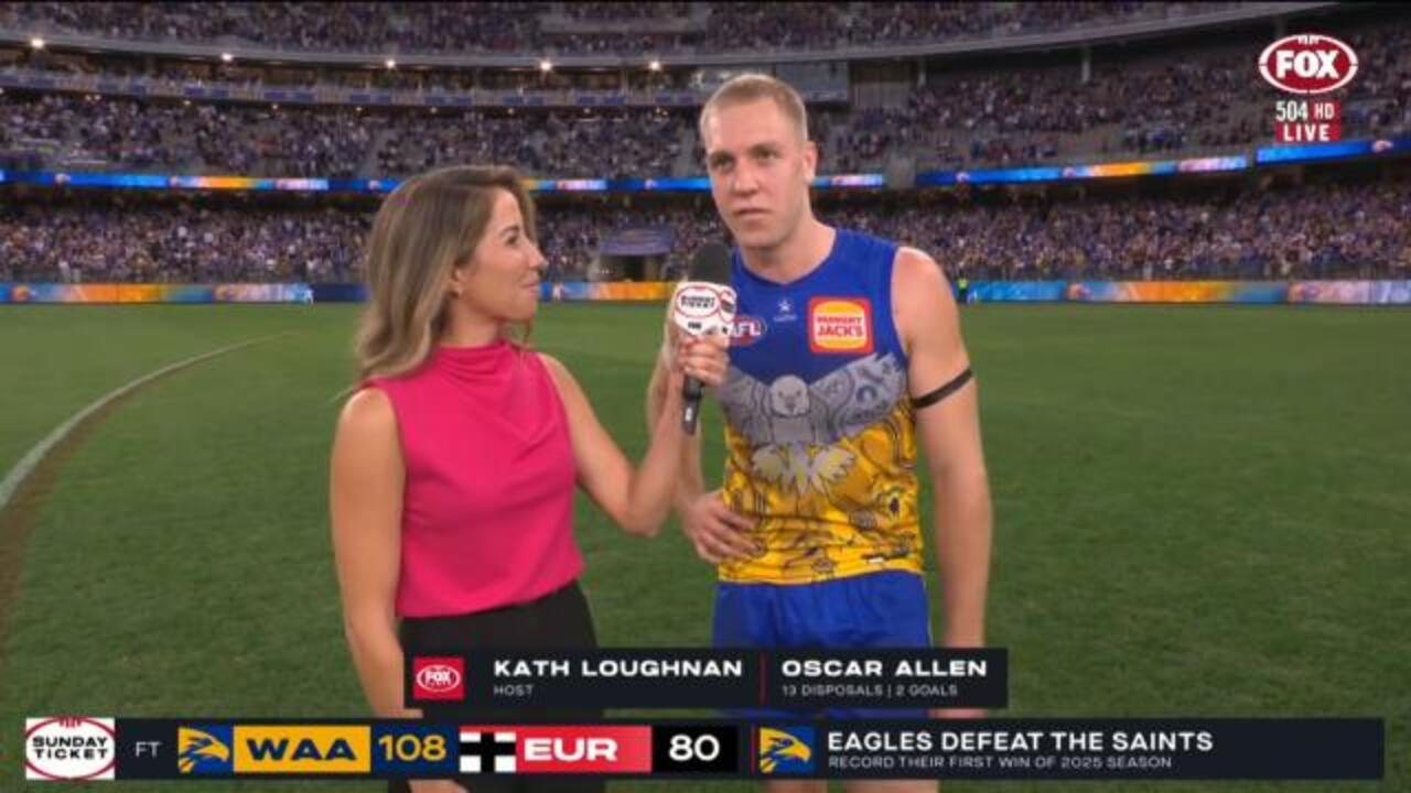 Allen's beautiful words to Adam Selwood