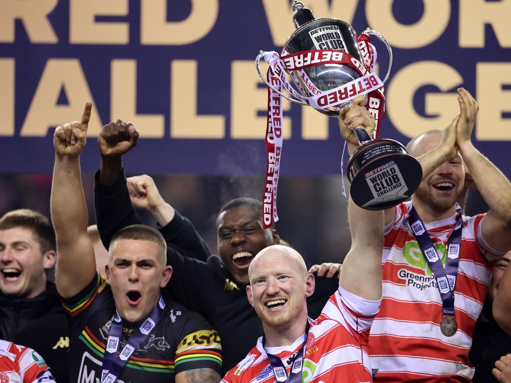 The Wigan Warriors took out the World Club Challenge in 2024. Picture: Jan Kruger/Getty Images