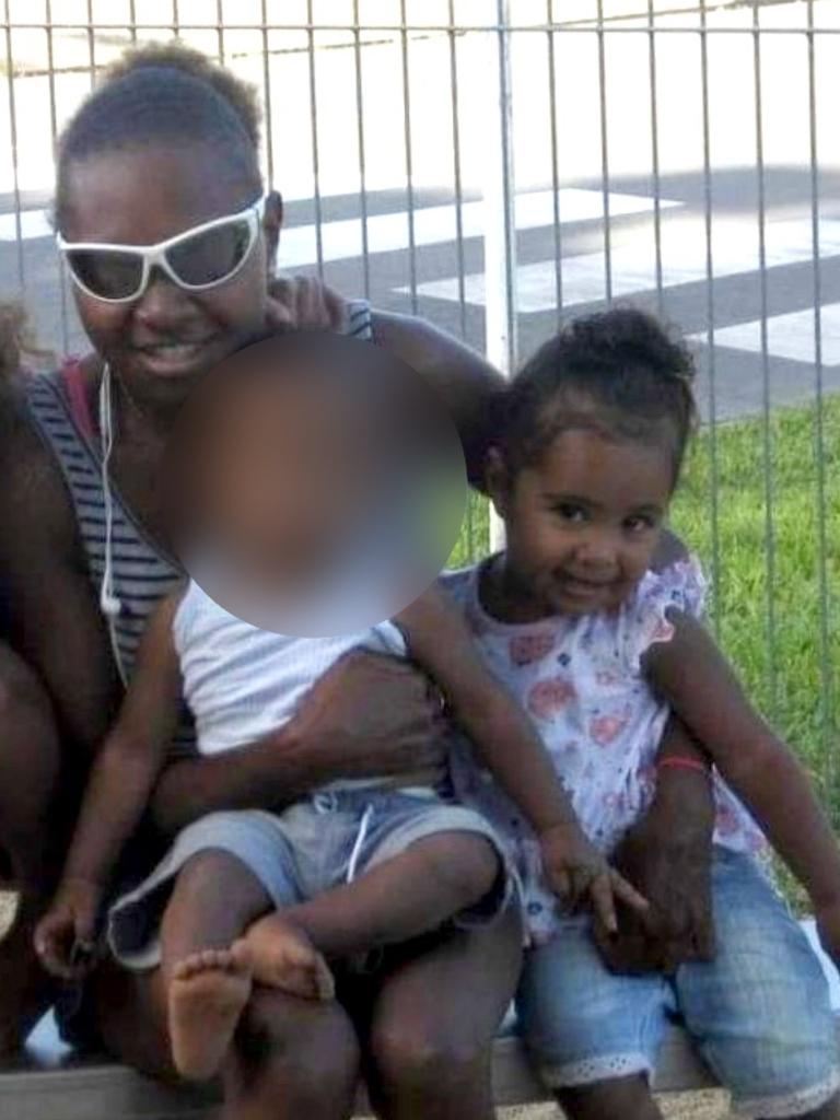 Sinitta and Kaydence a few months before the little girl died. Picture: File / Supplied