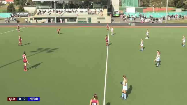 REPLAY: Australian U18's Girls Hockey Championships - QLD vs NSW Blue