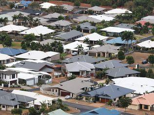 Housing estates in Cairns. Picture: Brendan Radke.