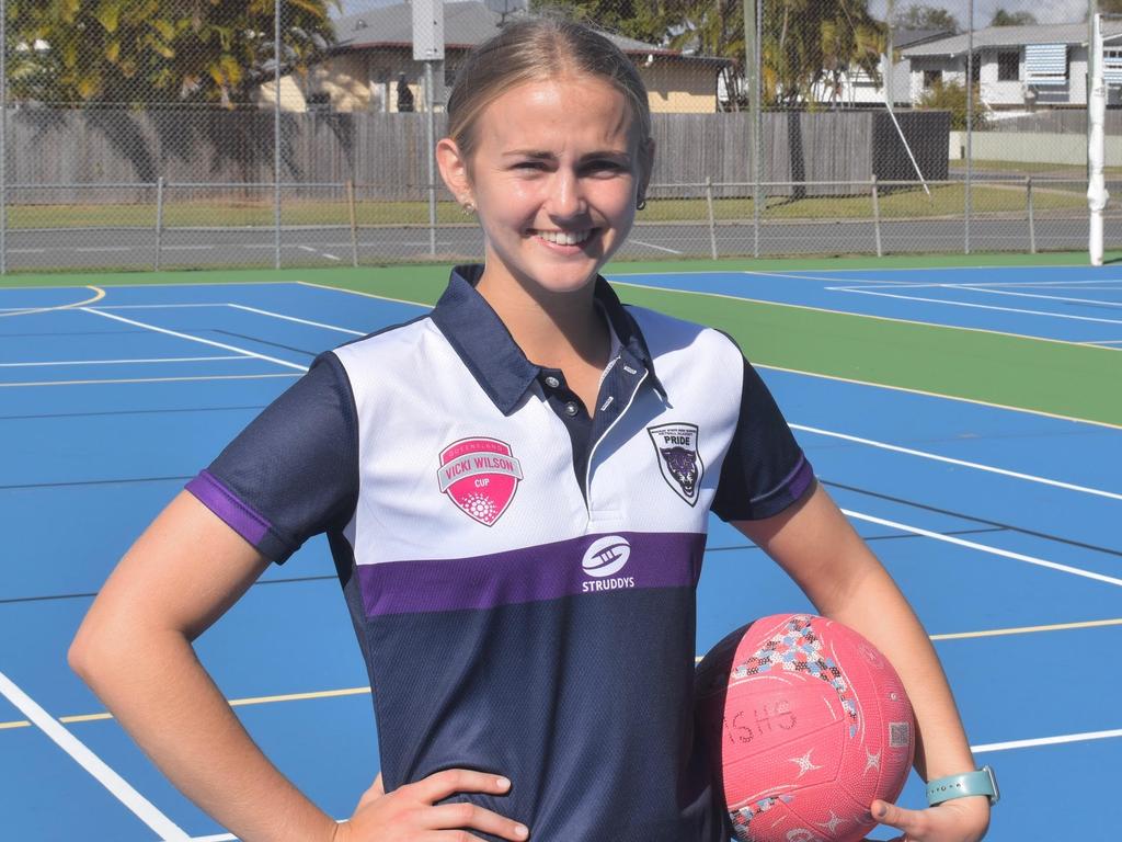 Amity Bugeja will play an important role in the Mackay High's Vicki Wilson Cup finals in Brisbane on September 2-3, 2021. Picture: Matthew Forrest