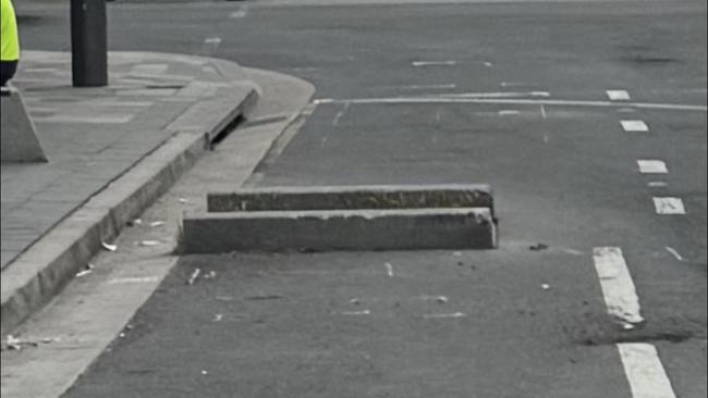 Unpopular feature on Coogee Bay road has sparked outrage among locals who are demanding it be removed. Picture: Supplied.