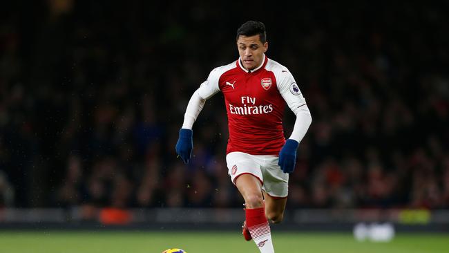 Arsenal's Chilean striker Alexis Sanchez