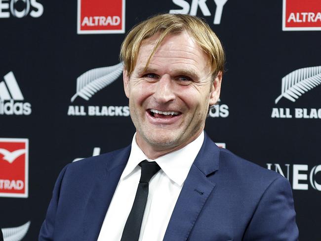 Scott Robertson could be taking the reigns of a World Cup winning NZ in early 2024. Picture: Hagen Hopkins/Getty Images