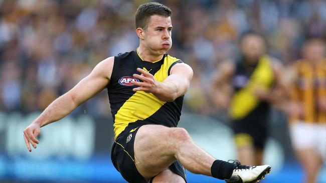 Richmond’s Jack Higgins faces a long recovery from brain surgery. Picture: Michael Klein