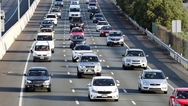 $500 million will be committed to upgrade the M1 between Daisy Hill and the Logan Motorway. Picture: Nigel Hallett