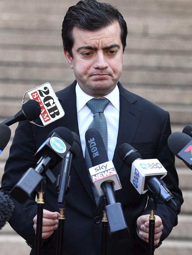 Former Labor Senator Sam Dastyari. Picture: AAP