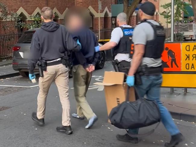 Police have charged an alleged scammer who lured victims using dating apps before stealing their identities. Picture: Victoria Police.