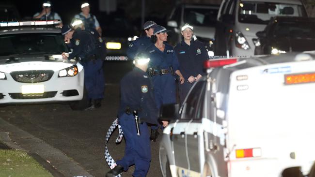 Shooting on Hull Rd at West Pennant Hills with reports of multiple fatalities. Picture: David Swift