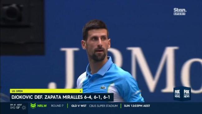 Clinical Djokovic through to Third Round