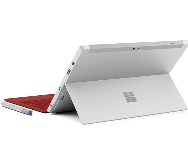 Versatile ... The Microsoft Surface 3 tablet is designed to fulfil the roles of a tablet and a laptop computer. Picture: Supplied