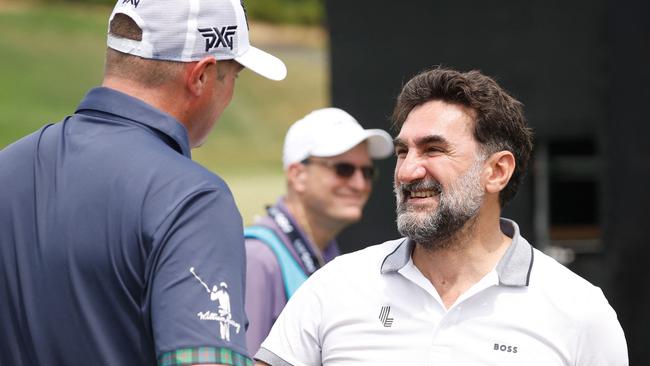 Yasir al-Rumayyan, head of Saudi Arabia’s sovereign wealth fund that bankrolled LIV Golf. Picture: Cliff Hawkins / Getty Images North America / AFP