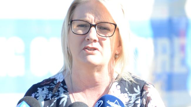 Coralee O'Rourke says she will be the candidate for the State seat of Mundingburra.