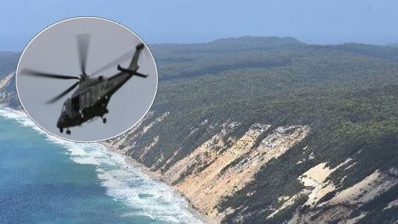 TRAGEDY: A man was found deceased at Double island Point on Sunday after an extensive land and air search for him.