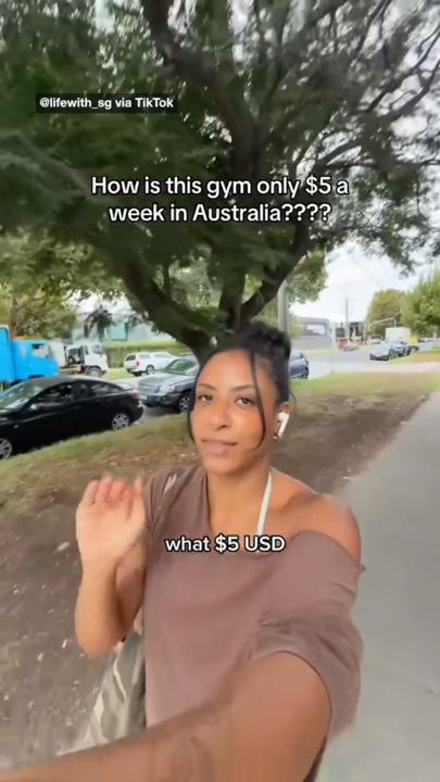 Boujee $7.80 gym in Australia no one knows about