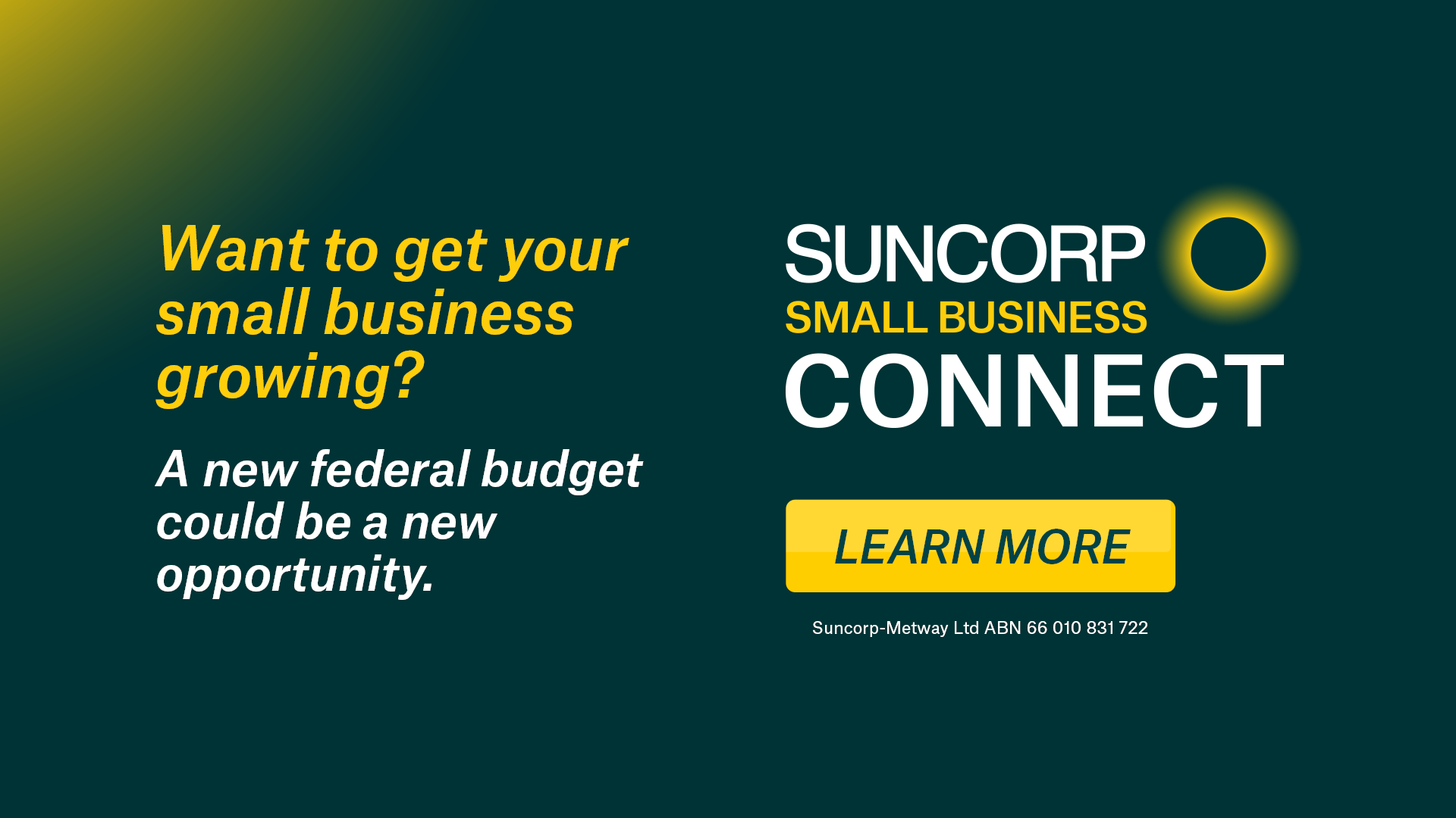 SUNCORP SME SMALL BUSINESS CONNECT