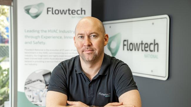 Flowtech general manager Shane Donoher. Picture: Richard Walker