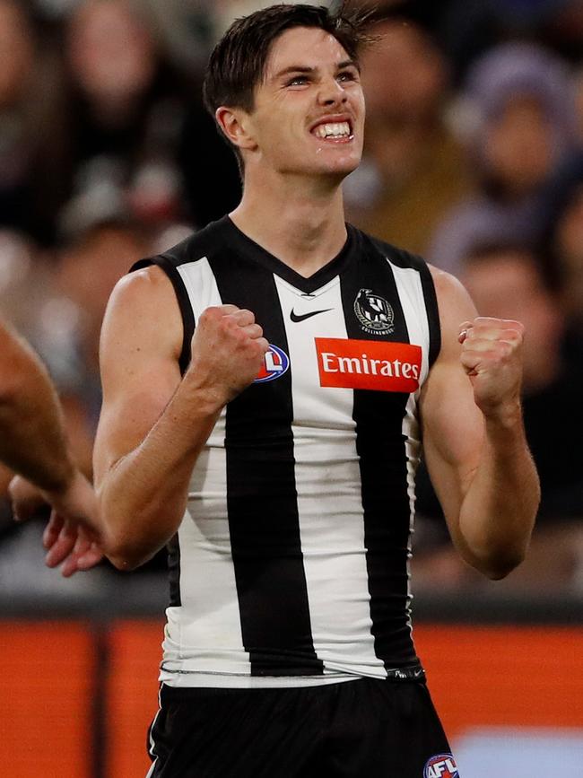 Oliver Henry has a few tricks. Picture: AFL Photos via Getty Images