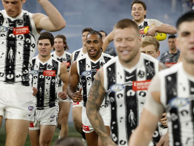 Inner sanctum videos have been popping up on Friday nights as part of the Google Pixel deal with the AFL. Picture: Michael Klein