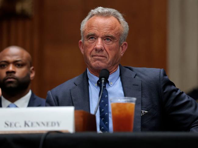 US Health Secretary Robert F. Kennedy Jr says ultraprocessed food is damaging Americans’ health. Picture: Getty Images