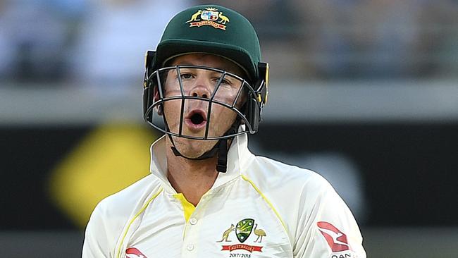 Tim Paine spilt his only chance of the day on Thursday.