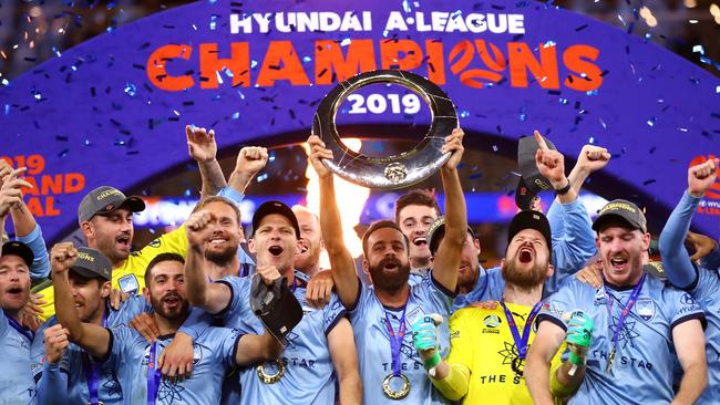 Sydney FC are well on their way to winning a second straight A-League title.