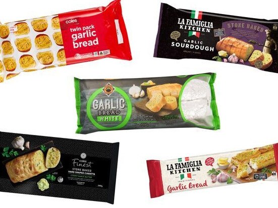 The top 5 supermarket garlic breads rated by Taste Test Kitchen.