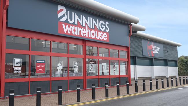 The first Bunnings store in the UK.