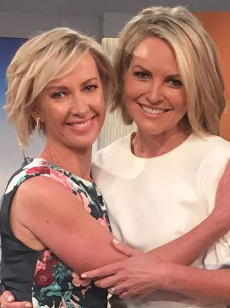 Deborah Knight and Georgie Gardner.