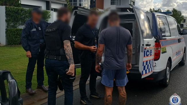 Comanchero boss Allan Meehan arrested in Gold Coast police raid on ...