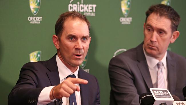 Justin Langer is the new  coach of Australia. (Scott Barbour/Getty Images)