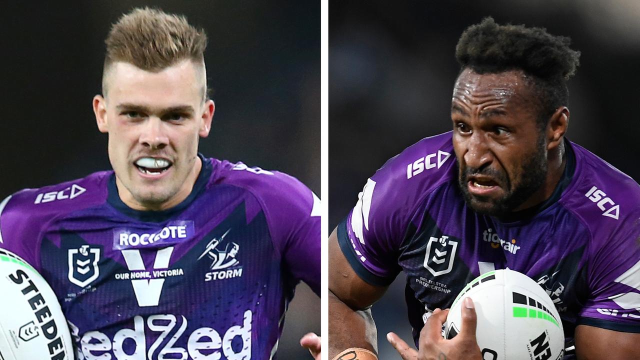 Ryan Papenhuyzen and Justin Olam have been two of the Storm's best - and were missed by many other NRL clubs.