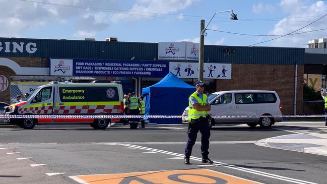 A 35 year old female has died after being hit by a bus at the intersection of Brunker and Mandalong Roads, Adamstown. Supplied