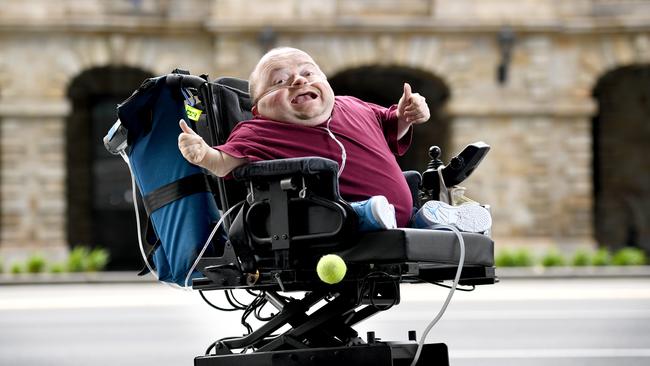 One of Quentin Kenihan’s final wishes was for a disabled-inclusive playground to be built in the Adelaide CBD. Picture: Tricia Watkinson