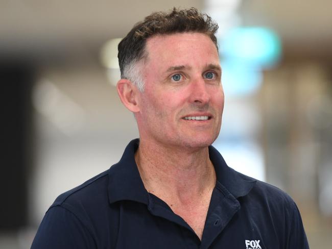 ADVERTISER GUEST EDITOR - MIKE HUSSEY. Legendary cricket Mike Hussey is guest Editor for The Advertiser at Sir Keith Murdoch House. Picture: Tricia Watkinson