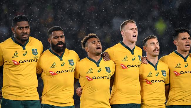 The Wallabies’ elite will take a big pay hit. Picture: AAP Image/Dave Hunt