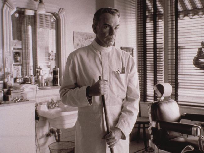 Billy Bob Thornton in <i>The Man Who Wasn't There.</i>