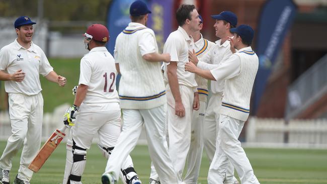 Playing cricket with his mates keeps Michael Topp going. Picture: Chris Eastman