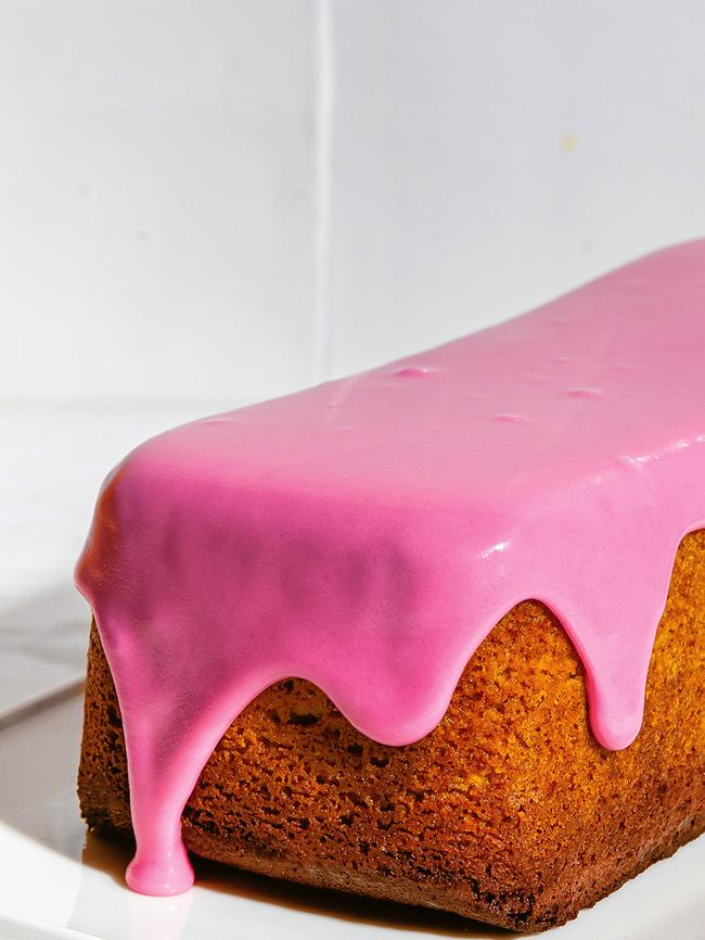 Pomegranate cake by Elizabeth Hewson. Photo: Nikki To