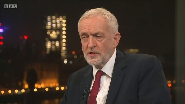 Jeremy Corbyn repeatedly refuses to apologise for failure to tackle anti-Semitism (BBC)